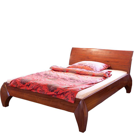 Massivholzbett Ponya